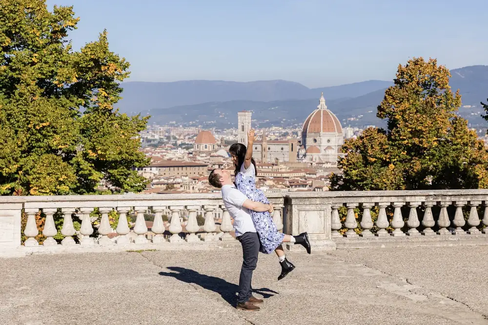 Shantel and Zak in Florence